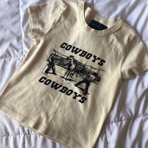 Brandy Melville cowboys tee